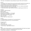 Ölkühler 15710-62050 für Toyota 4Runner Tacoma T100 3.4 A/T V6 5VZ FE