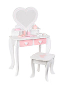 Kinder Mädchen Schminktisch Kinder Frisierspiegel Schminktisch Spiel Geschenkset