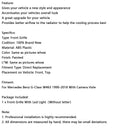 1990-2018 Mercedes Benz G-sarja W463 kamerareiällä, kiiltävä musta etupuskurin säleikkö