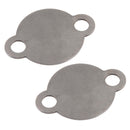 2 × AGR-Ventil-Blindplatte für Volkswagen Transport T5 2.0 BiTDI CFCA-Motor