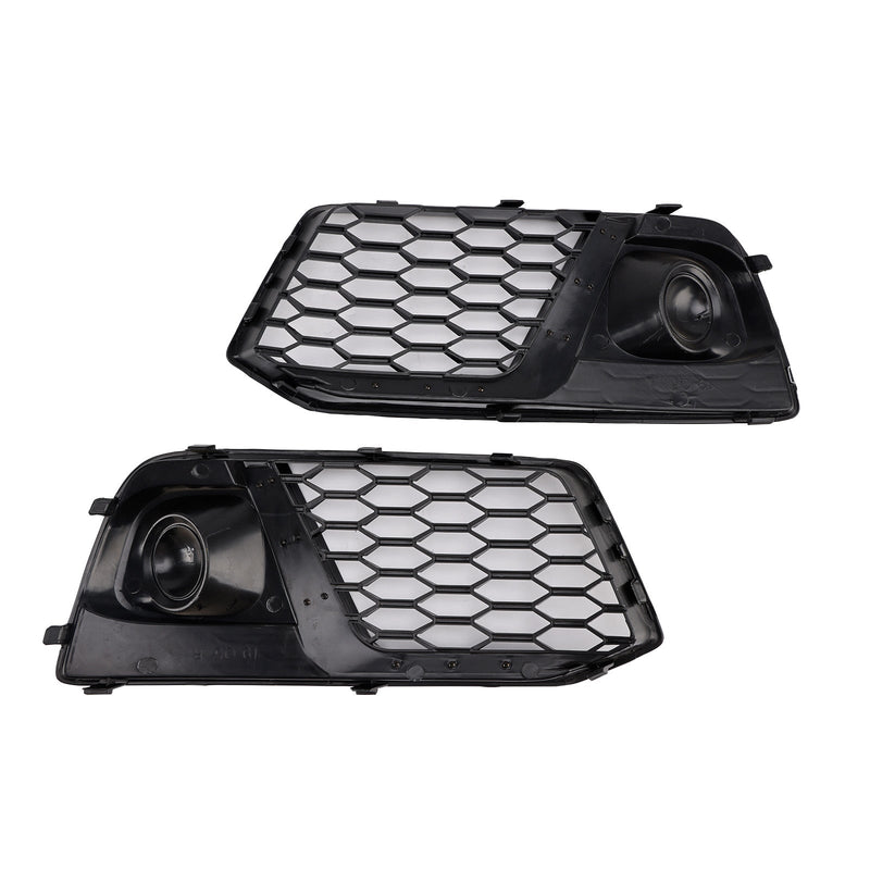 2018 2019 Audi Q5 SQ5 Schwarz Front Waben Nebelscheinwerfer Kühlergrill Grill Abdeckung