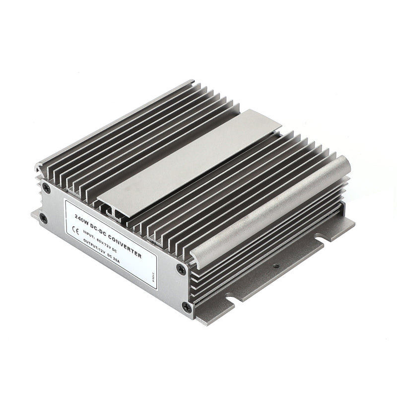 DC-spänningsomvandlare spänningsregulatormodul steg ner buck 72V till 12V 20A 240W