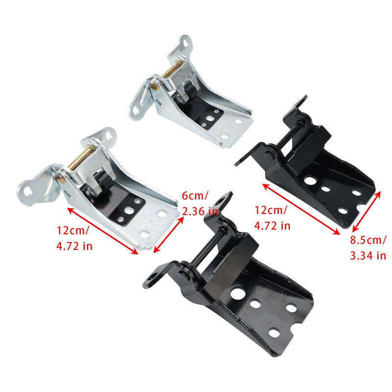 1980-1996 Ford F150 kuorma-auton ylempi ja alempi oven sarana, 4-osainen edessä, ylempi alempi oven sarana 925-066