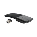 Foldable Arc Touch Maus Kabellos 2.4GHz Optical Touch Receiver PC Laptop Schwarz