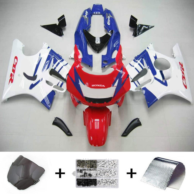 1997-1998 Honda CBR600 F3 injeksjonssalgssett body plast abs