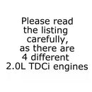 EGR-ventil Blankeringsplatta för Ford Mondeo Kuga Focus 2.0L TDCi Euro5 DW10 CTED4