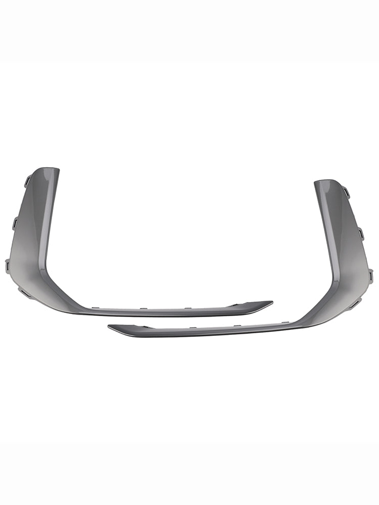 2019-2023 Audi A6 C8 S-Line S6 2PCS Front Nebelscheinwerfer Lampe Trim Grau