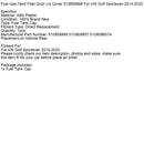 Kraftstoff Gas Tank Füllstoff Tür Deckel Abdeckung 510809999 Für VW Golf Sportsvan 2014-2020