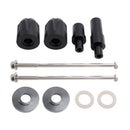 2017-2023 Kawasaki Ninja 650 CNC anty-crash rama Slider Protector Gold Black