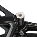 Blank sort forfælg passer til BMW S1000R/ RR/ XR K63/ K67/ K69 2019-2023