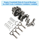 BMW 2.0L N42B20A N43B20A N46B20 Motorkurbelwelle Haupt- und Pleuellager