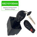 2009-2015 Dodge Ram 1500 2500 3500 Drahtloses Zündschalter-Knotenmodul mit Schlüsseln 68210150AA 68210150AB