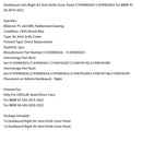 2020–2022 BMW X6 G06 Armaturenbrett Lüftungsdüsen links + rechts 51459483656 51459483655