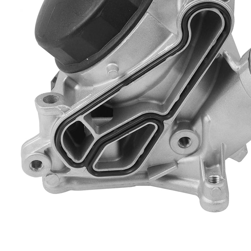 2012–2015 BMW 328i Luxuslimousine 4-türig Motorölkühler Ölfilter Montage 11428637812