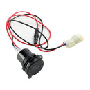 12V nabíječka typu USB+C, rychlá montáž pro Kawasaki Versys 650 2022-2024