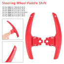 Schaltwippenverlängerung für BMW F-Serie F30 F31 F32 F10 X3 X5 Aluminium Rot