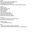 2017–2020 Land Rover Discovery 5 L462 Dynaamisen tyylin FrontGrill Black