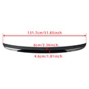 Schwarz Glänzender Heckspoiler Für BMW 5 Series E60 M5 2003-2010 M5 Style