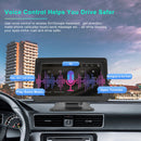 7-tommers multifunksjonsspiller med CarPlay, Apple AirPlay og Android projeksjonskamera