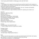 2019-2021 Volkswagen Jetta Golf Clock Spring 5Q1953569K