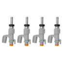 4 stk drivstoffinjektorer for Toyota RAV4 Highlander Camry Lexus 2.5L 18-23 23250-F0020