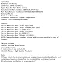 Mass Air Flow Meter Sensor For Mercedes-Benz W203 W211 C209 5WK9638