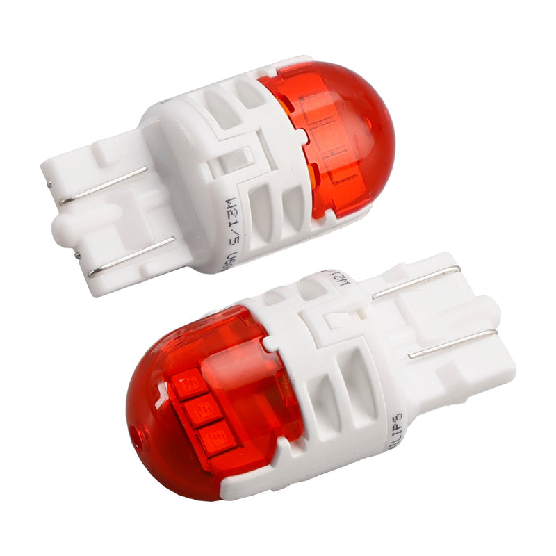 Auto Licht LED-AMBER Ultinon Pro6000 W21/5W 11066AU60 Für PHILIPS