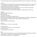 2001-2005 Honda Civic Transmission Dual Linear Solenoid Valve 28250-PLX-305