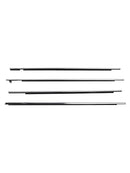 2009–2016 Toyota Venza 4 kawałki chromowanych pasków uszczelniających do zewnętrznego paska okiennego 757120T010