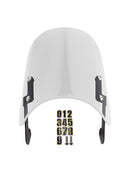 Windschutzscheibe Windschutz fit für YAMAHA XSR 155 2020-2023 XSR 125 2024-2025