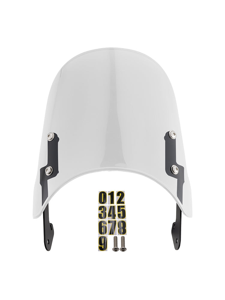 Windschutzscheibe Windschutz fit für YAMAHA XSR 155 2020-2023 XSR 125 2024-2025