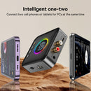 5,4 Bluetooth Empfänger Audio Adapter FM Transmitter Verlustfreie U Disk Eins zu Zwei