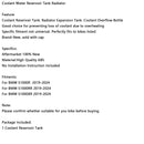 2019-2024 BMW S1000R Corrador de agua del refrigerador enfriador