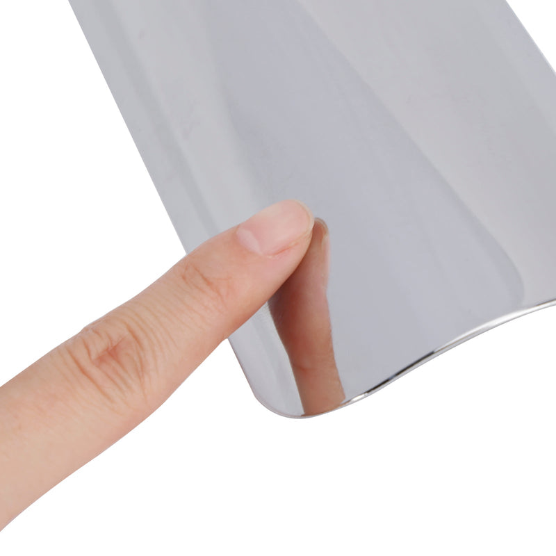 Stahl Auspuff Schalldämpfer Rohr Wärme Deflektor Abdeckung Chromeb Für Motorrad Roller BlackD