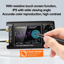 4 Zoll verbesserter NanoVNA Plus 50 kHz-2,7 GHz Handheld-Vektornetzwerkanalysator