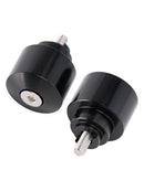 Aluminum handlebar end weights, black, for Honda CBR 600, CBR 900, VFR800, CTX 700