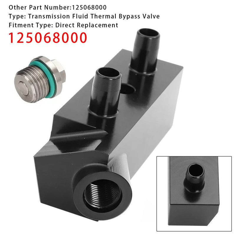 2014–2018 GM Silverado/Sierra 6L80 Getriebeöl-Thermo-Bypassventil 125068000