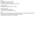 2018–2024 Mazda CX-5 (Allrad) Hinterachsdifferenzialträger KA0327020 KE012797XB