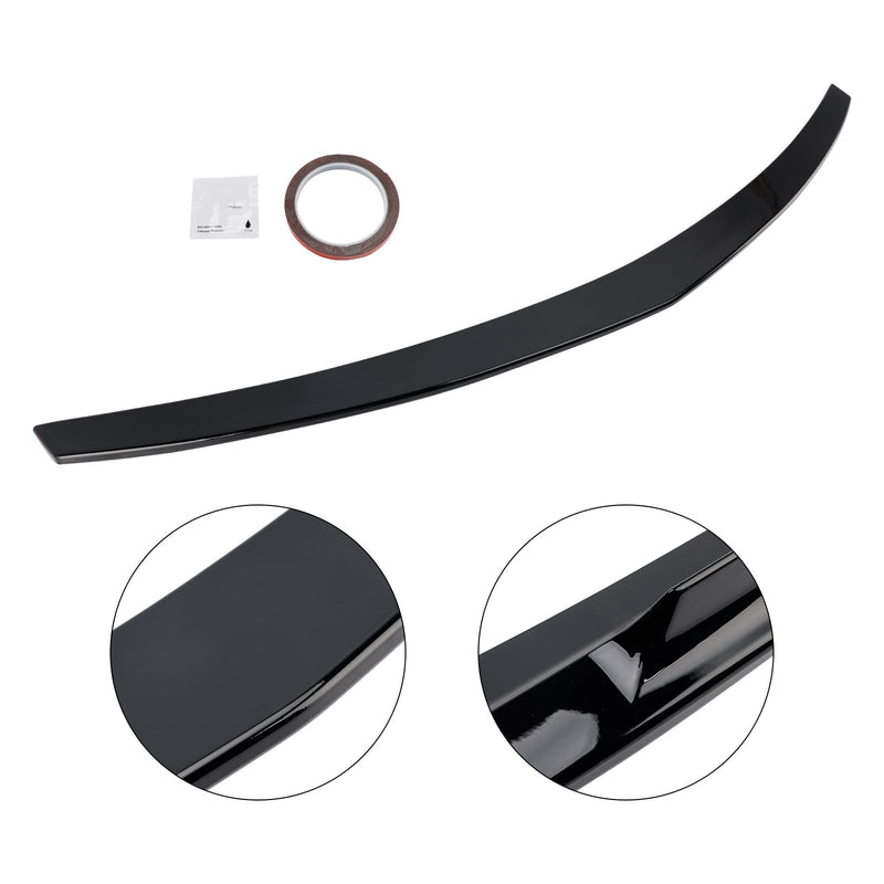 2010-2017 Mercedes-Benz E-Class W207 Coupe Gloss Black Rear Spoiler