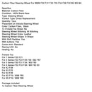 Carbon Fiber Lenkrad Für BMW F30 F31 F20 F33 F34 F36 F22 M2 M3 M4