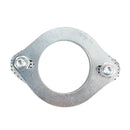 2 stålflenser 2,5 tommer 64 mm for rørets eksosreparasjonstilkobling og bolter