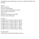 Höhenniveausensor hinten rechts 37146755045 für BMW X5 (E53) 2000-2006