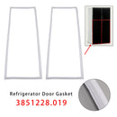 2 Stück Türdichtung für Wohnmobil-Kühlschränke 3851228019, untere Tür für Dometic RM1350