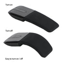 Foldable Arc Touch Maus Kabellos 2.4GHz Optical Touch Receiver PC Laptop Schwarz