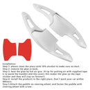 2020-2023 Lenkrad Paddle Shifter Erweiterung Für Ford Explorer Aluminium