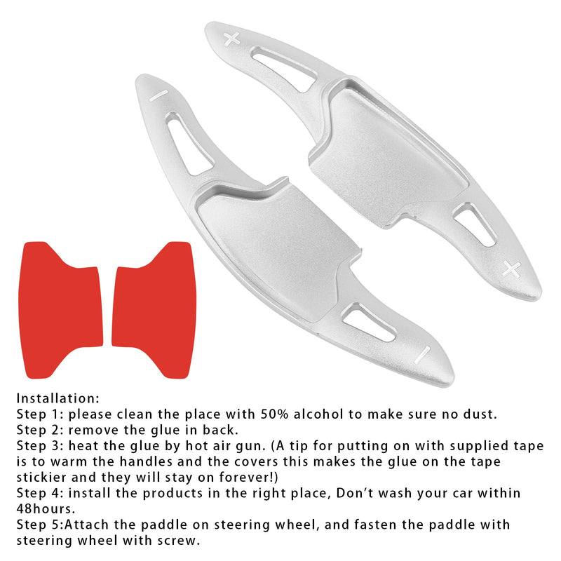 2020-2023 Lenkrad Paddle Shifter Erweiterung Für Ford Explorer Aluminium