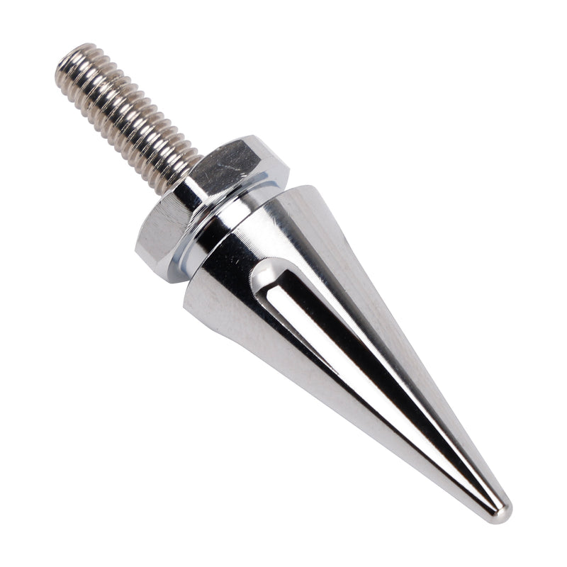 4x Silberne Spike-Windschutzscheiben-Verkleidungsschrauben für Touring Road Glide FLTR 2015 - 2025