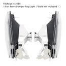 Paar Nebelscheinwerfer für die Frontstoßstange ohne Glühbirnen für E46 323i 325i 1998-2001 (vor LCI)