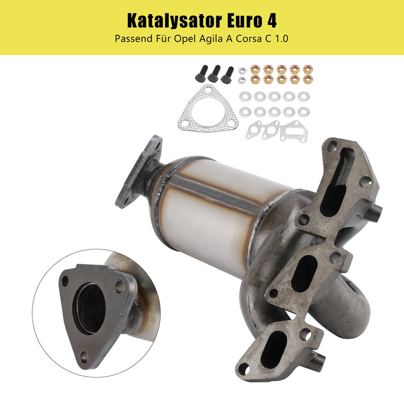 2010/01-2014/08 Opel Corsa D Kasten/Schrägheck S07 1.0 998 ccm, 48 KW, 65 PS Front Catalytic converter 849415 R1620089