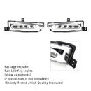 2018–2019 BMW X3 G01 G08 X4 G02 Paar LED-Nebelscheinwerfer für die Frontstoßstange 63177412528